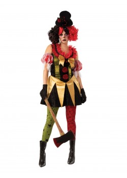 Evil Clown Halloween Lady for Adult Evil Clown Halloween Lady for Adult