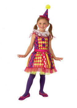 Bright Clown Circus Child Costume Bright Clown Circus Child Costume