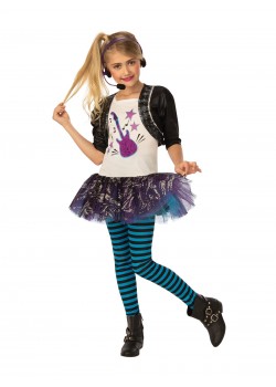Rock Starlet 1980s Child Costume Rock Starlet 1980s Child Costume