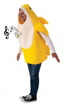 Baby Shark Deluxe Yellow Adult Costume