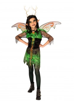 Evil Elf Halloween Girls Child Costume