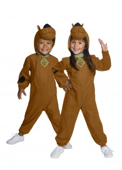 Scooby Doo Deluxe Costume With Lenticular Badge Child
