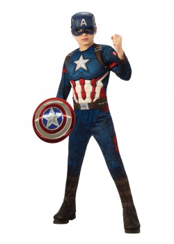 Captain America Premium Boy's Costume Captain America Premium Boy's Costume