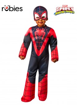 Miles Morales Deluxe 'Spidey & His Amazing Frends' Child Costume Miles Morales Deluxe 'Spidey & His Amazing Frends' Child Costume