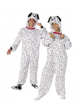 Dalmatian Furry Onesie Adult Costume 101 Dalmatians