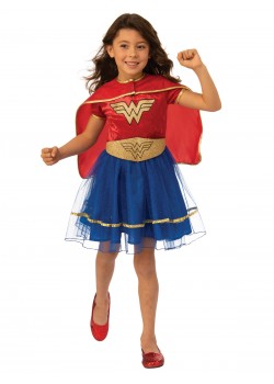 Wonder Woman Deluxe Girl's Costume Wonder Woman Deluxe Girl's Costume