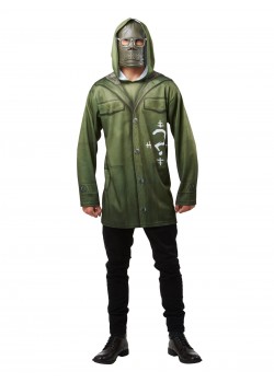 The Riddler Costume Adult Top DC Comics