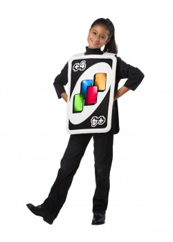 Uno Draw Four Card Tabard Child Costume