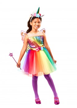 Unicorn Rainbow Tutu Child Costume Mythical Unicorn Rainbow Tutu Child Costume Mythical