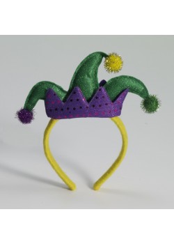Jester Mardi Gras Headband - Accessory