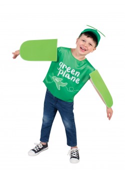 Emma Memma Green Planes Costume