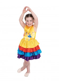 The Wiggles Ballerina Multi-coloured Child Dress The Wiggles Ballerina Multi-coloured Child Dress