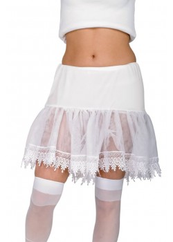 Petticoat Sexy Secret Wishes White Adult