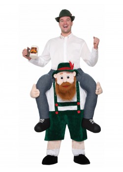 Beer Oktoberfest Buddy Piggy Back Adult Costume Beer Oktoberfest Buddy Piggy Back Adult Costume
