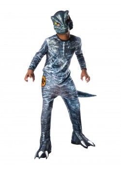 Velociraptor Blue Deluxe Child Lenticular Jurassic World