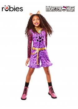 Clawdeen Wolf Deluxe Monster High Child Costume Clawdeen Wolf Deluxe Monster High Child Costume