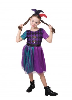 Harlequin Jester Child Costume Harlequin Jester Child Costume