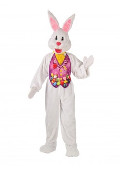 Bunny Animals Mascot Deluxe Adult Costume