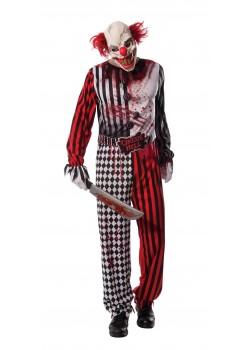 Evil Clown Adult Costume Halloween Evil Clown Adult Costume Halloween