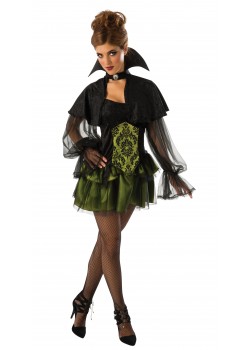 Elegant Vampire Halloweenss Deluxe Adult Costume