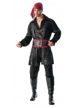 Black Beard Deluxe Adult Costume Pirates