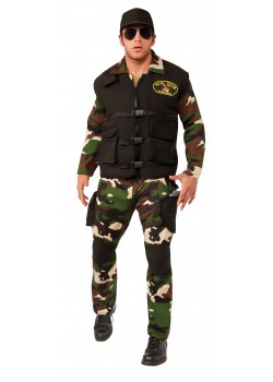Seal Team 3 Deluxe Adult Costume Careers Seal Team 3 Deluxe Adult Costume Careers