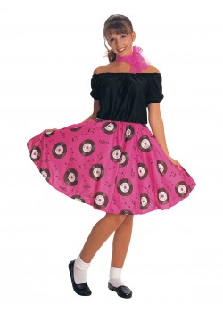 1950's Poodle Dress Adult Costume 1950's Poodle Dress Adult Costume