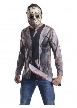 Jason Deluxe Grey Adult Costume Jason Deluxe Grey Adult Costume