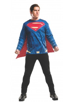 Superman Dawn Of Justice Costume Adult Top