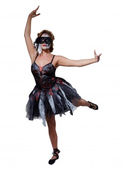 Dead Ballerina Halloween 'Toy Gory' Adult Costume