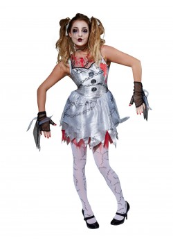 Deathly Doll Halloween Adult Costume