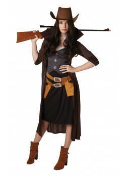 Gunslinger Womans Adult Costume Western
