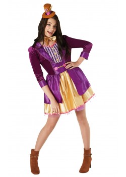 Willy Wonka Charlie & The Chocolate Factory Ladies Deluxe Adult Costume Willy Wonka Charlie & The Chocolate Factory Ladies Deluxe Adult Costume
