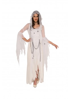 Ghostly Spirit Halloween Womens Adult Costume