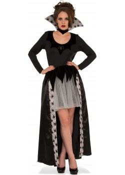 Spider Queen Vampiress Halloween Adult Costume Spider Queen Vampiress Halloween Adult Costume