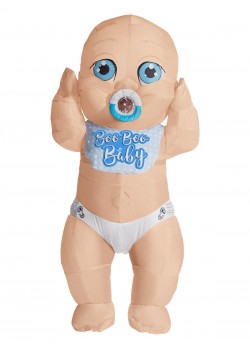 Boo Boo Baby Halloween Inflatable Adult Costume
