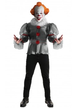 Pennywise IT PennyWise 'IT' Deluxe Adult Costume