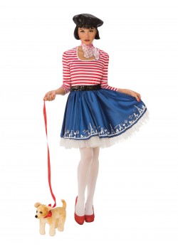 Mademoiselle French Lady Adult Costume Mademoiselle French Lady Adult Costume