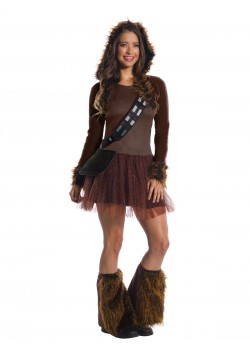 Chewbacca Female Adult Costume Star Wars
