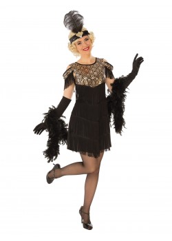 Gold Flapper 1920s Adult Costume
