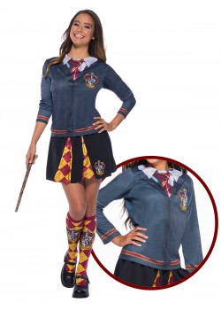 Gryffindor Harry Potter Costume Lady Adult Top Gryffindor Harry Potter Costume Lady Adult Top