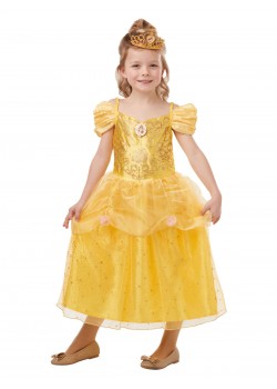 Belle The Beauty & The Beast Glitter & Sparkle Child Costume