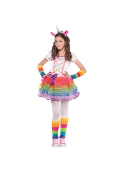 Unicorn Girl's Costume 3-4 Years