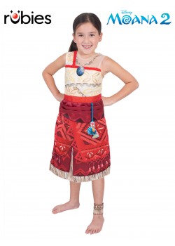 Moana Deluxe Costume With Heihei Accessory Child Moana Deluxe Costume With Heihei Accessory Child