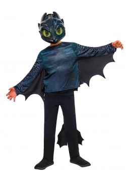 Toothless Night Fury Child Costume How to Train Your Dragon