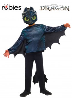 Toothless Night Fury Child Costume How to Train Your Dragon Toothless Night Fury Child Costume How to Train Your Dragon