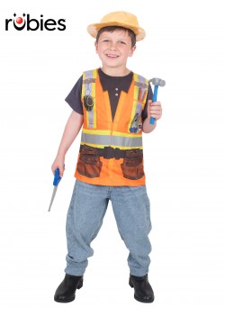 Construction Worker Child Costume