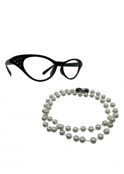 Old Lady Child Costume Accessory Set Old Lady Child Costume Accessory Set