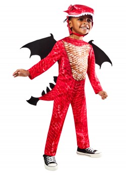 Red Dragon Child Costume