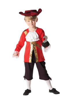 Captain Hook Pirates Deluxe Child Costume